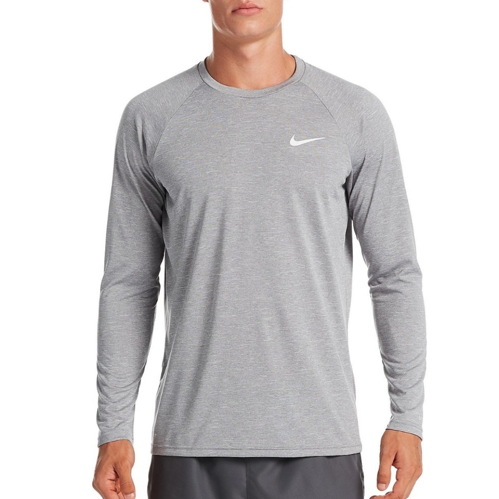 Nike Hydroguard Swim L/S Top- Heather